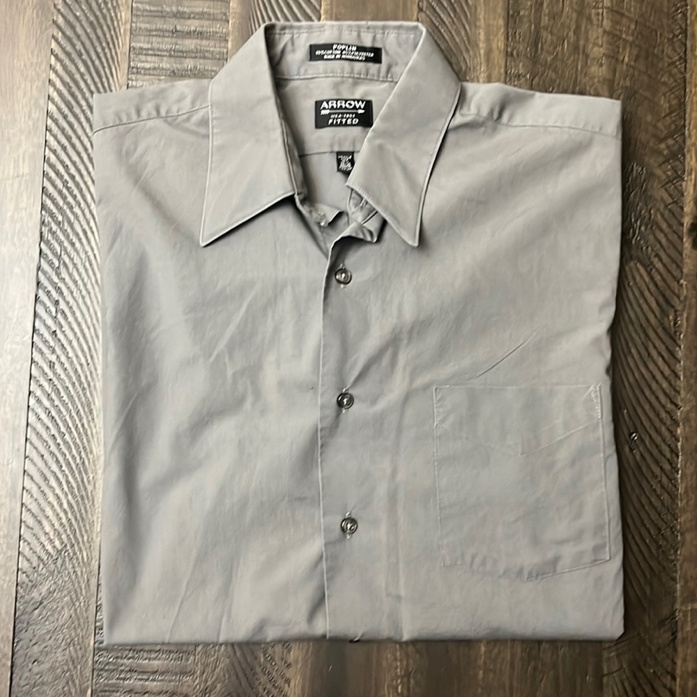 Arrow Long Sleeve Button Up